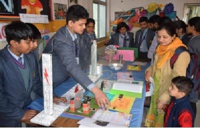 Science Day Celebrated At Kalka Public School